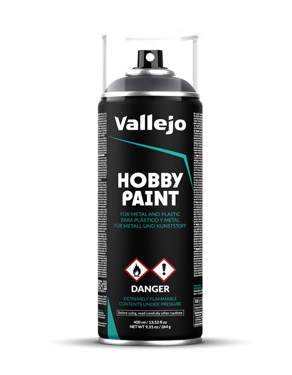 Vallejo Hobby Paint 400ml Pintura Acrílica Aerosol Dunkelgrau 28.002