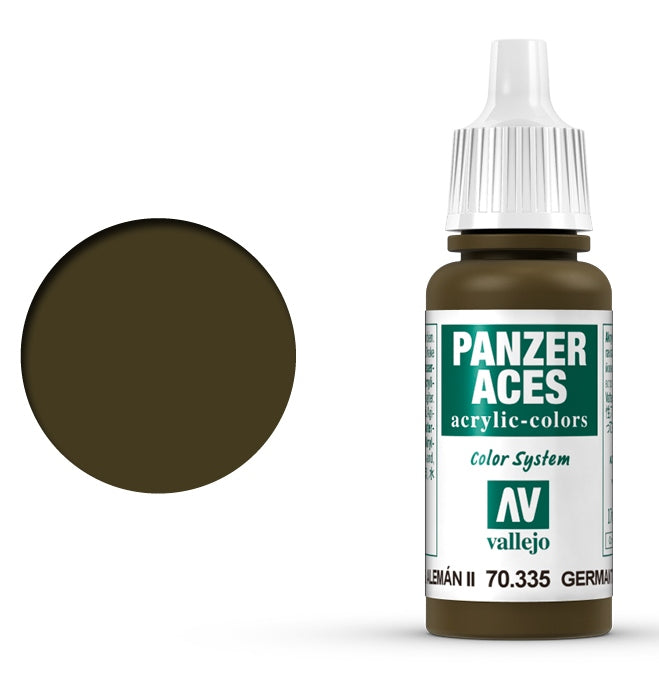 Vallejo Panzer Aces 17ml Carrista Aleman ll 70.335 Pintura Acrilica