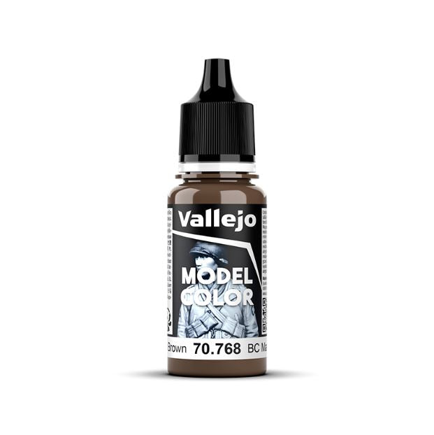 Vallejo Model Color 2024 18ml Pintura Acrílica 143 BC Marrón Oscuro 70.768