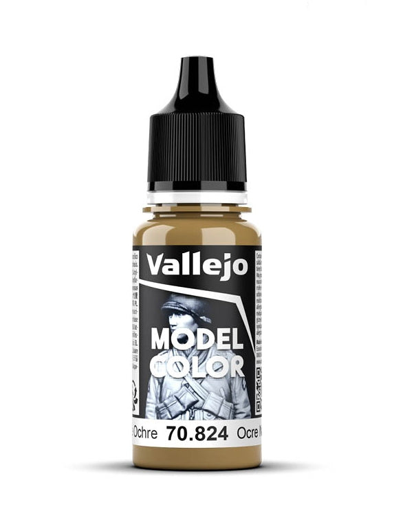 Vallejo Model Color 2024 18ml Pintura Acrílica 133 Ocre Naranja 70.824