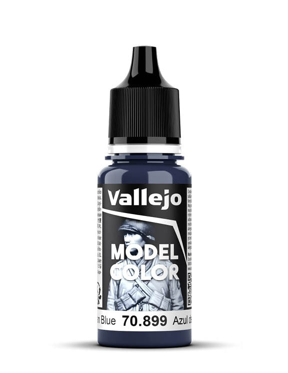 Vallejo Model Color 2024 18ml Pintura Acrílica 57 Azul Prusia Oscuro 70.899