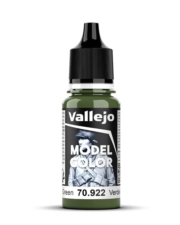Vallejo Model Color 2024 18ml Pintura Acrílica 93 Verde Uniforme 70.922