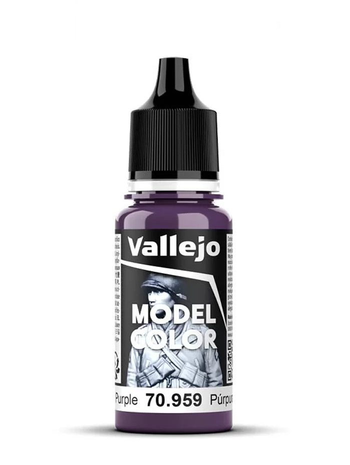 Vallejo Model Color 2024 18ml Pintura Acrílica 47 Púrpura 70.959