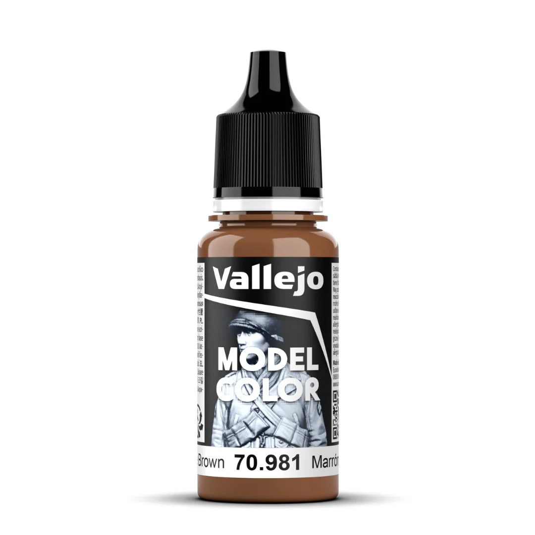 Vallejo Model Color 2024 18ml Pintura Acrílica 160 Marrón Naranja 70.981