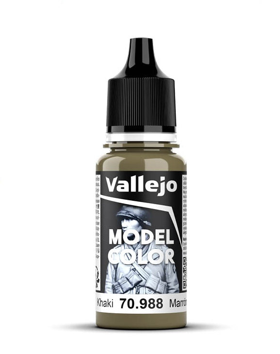 Vallejo Model Color 2024 18ml Pintura Acrílica 114 Marrón Caqui 70.988