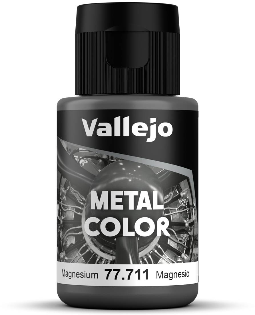 Vallejo Metal Color 32ml Pintura Para Aerografo Magnesio 77.711