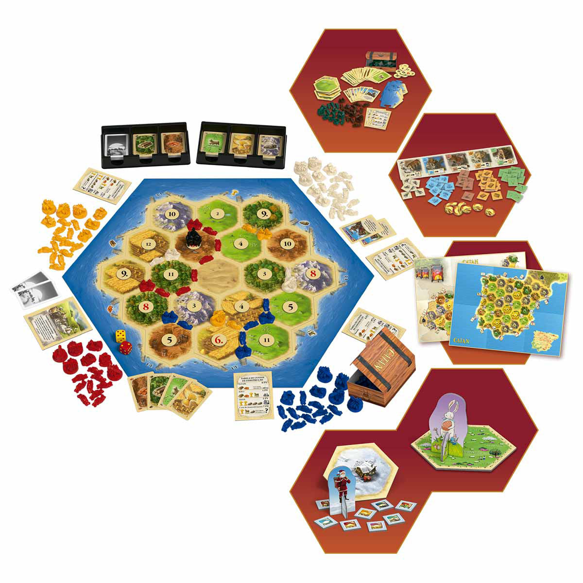 Devir Catan Plus 2023 Juego De Mesa - En Español