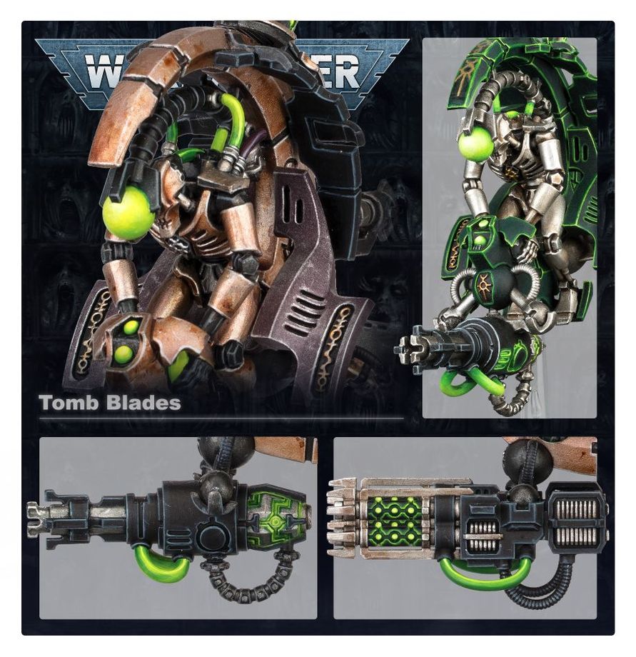 Games Workshop Warhammer 40K Necrons Tomb Blades