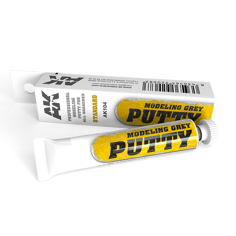 Ak Modeling Grey Putty Masillagris Para Modelar 20ml Ak104