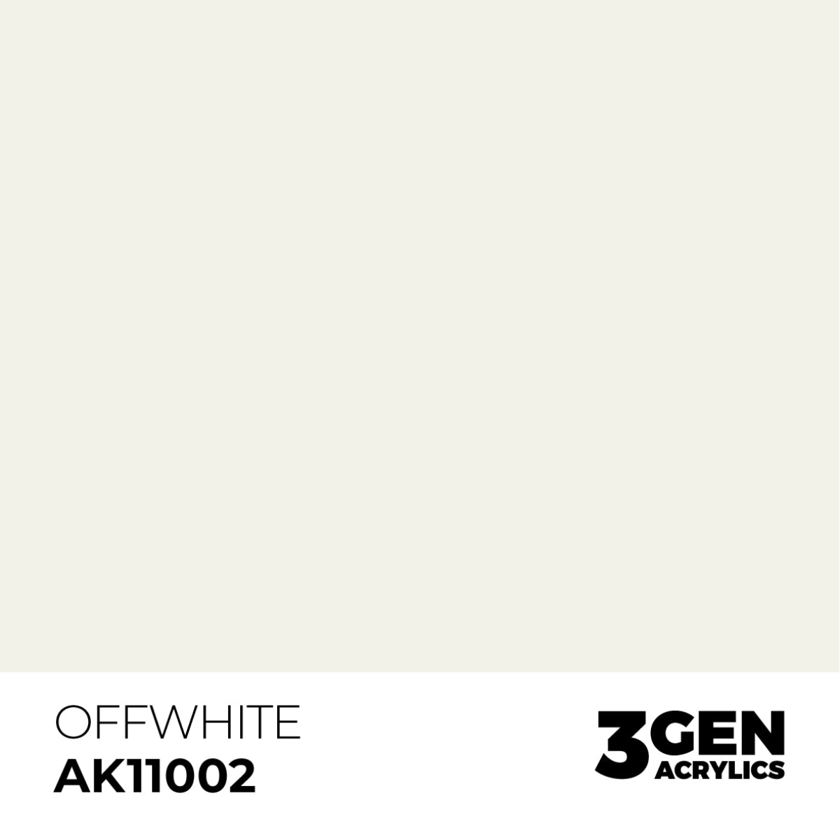 Ak Pintura Acrílica Gama Genérica AK11002 Offwhite 18ml