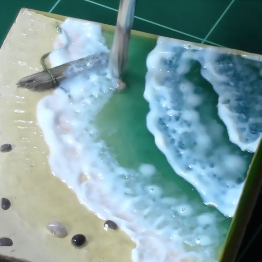 Ak Water Foam Diorama Espuma De Agua 100ml Ak8036