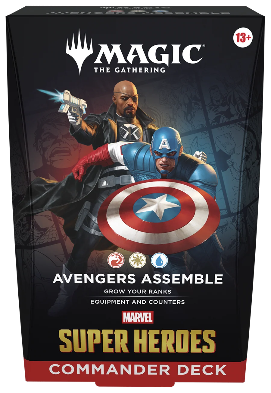 MTG Marvel Super Heroes Avengers Assemble Commander Inglés