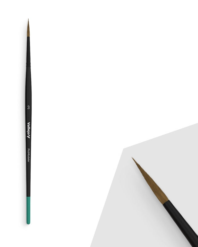 Vallejo Pro Modeler Pincel Redondo No.3 B01003