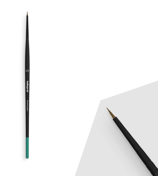 Vallejo Pro Modeler Pincel De Pelo Natural No.4 B01040