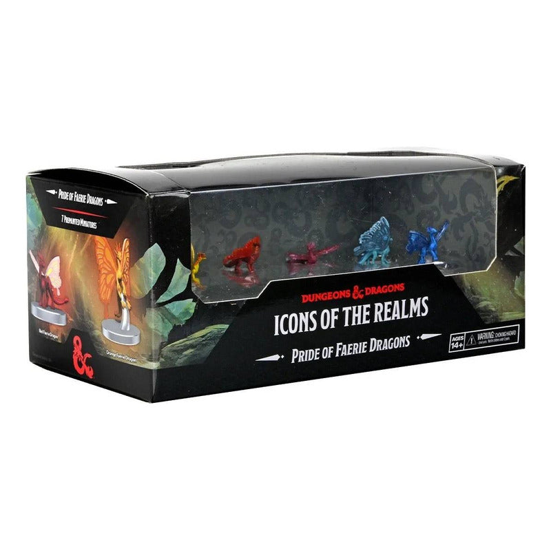 D&d Icons Of The Realms Pride Of Faerie Dragons Miniaturas