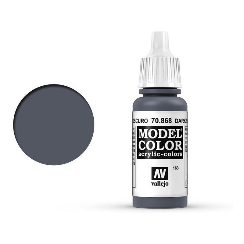 Vallejo Model Color 17ml Pintura Acrílica 163 Verde Marina Oscuro 70.868