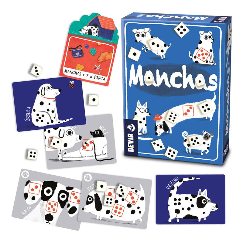 Devir Manchas Juego De Mesa - En Español