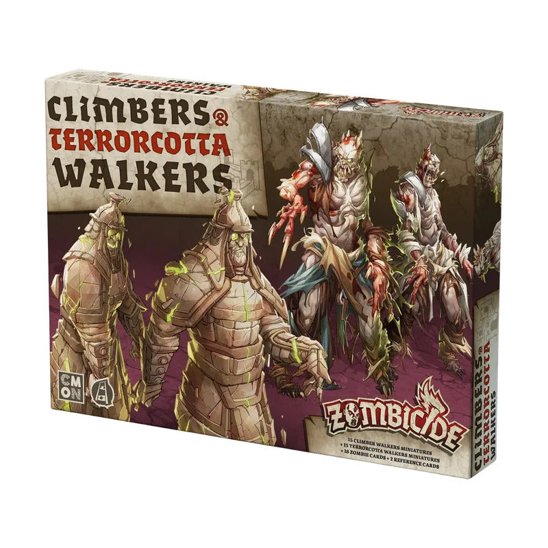 Cmon Zombicide White Death Climbers & Terrorcotta Walkers