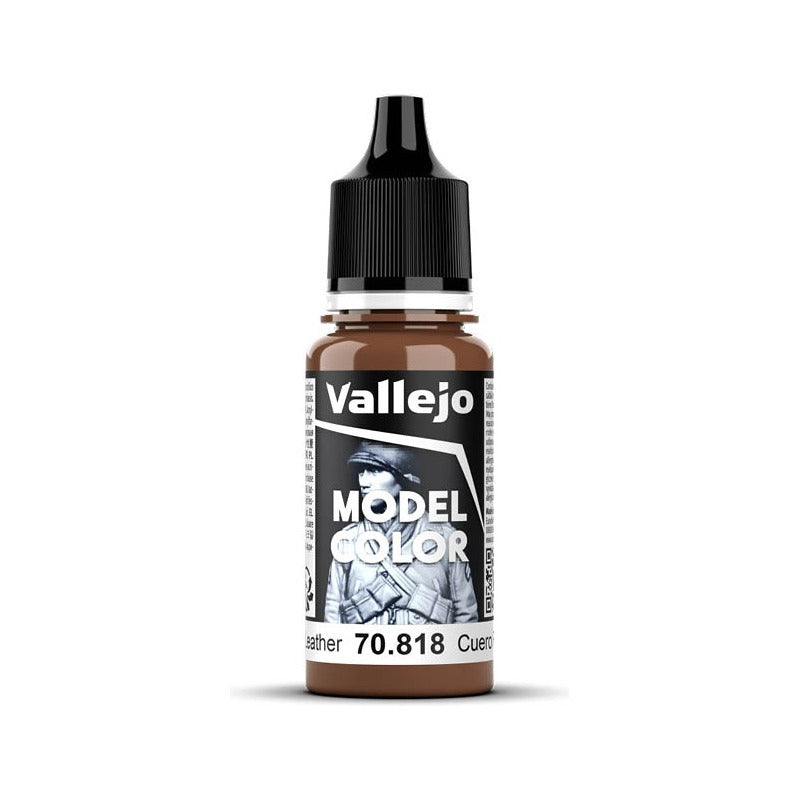 Vallejo Model Color 2024 18ml Pintura Acrílica 161 Cuero Rojo 70.818