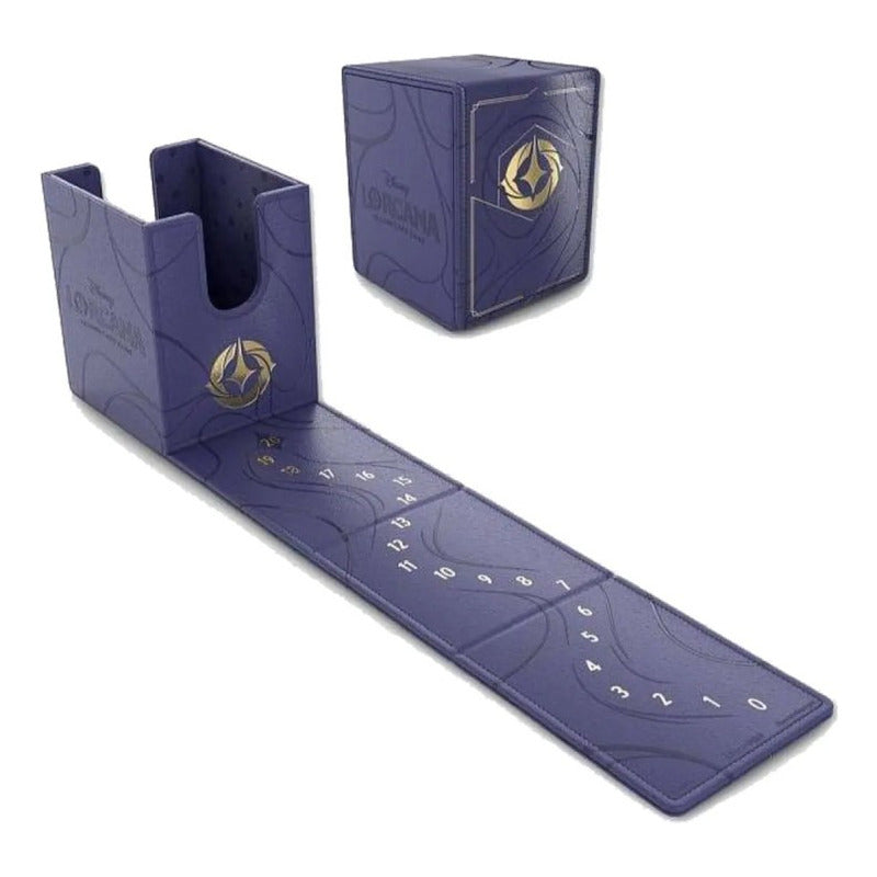 Disney Lorcana Azurite Sea Premium Deck Box 100