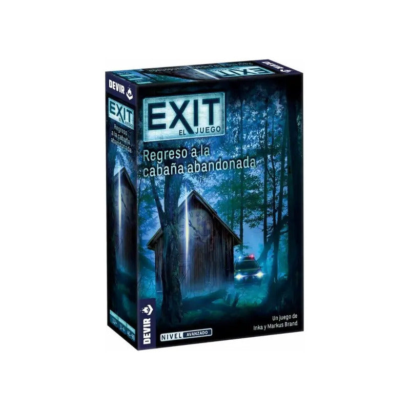 Devir Exit Regreso A La Cabaña Abandonada Juego De Mesa