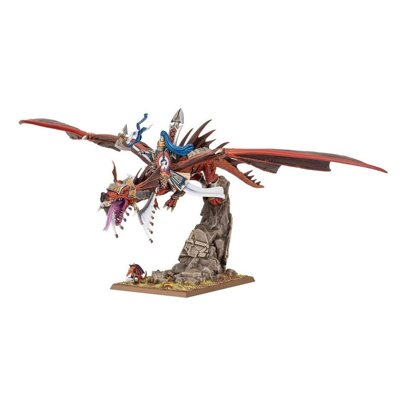 Gw Warhammer The Old World High Elf Realms Lord On Dragon