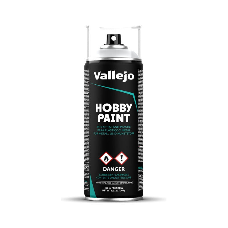Vallejo Hobby Paint 400ml Pintura Acrílica Aerosol Gris 28.011