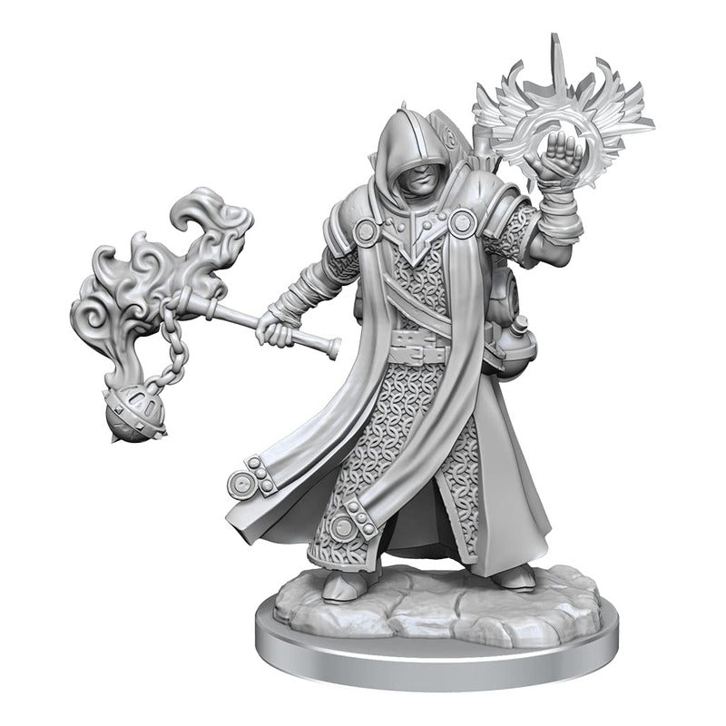 Dungeons & Dragons Frameworks Male Human Cleric Miniature