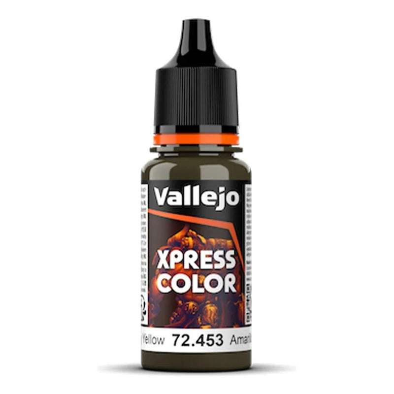 Vallejo Xpress Color 17ml Pintura Amarillo Militar 72.453