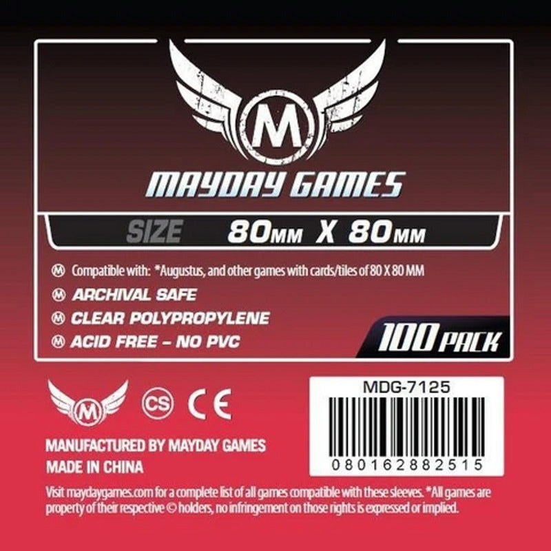 Mayday Micas 80x80mm Pack 100