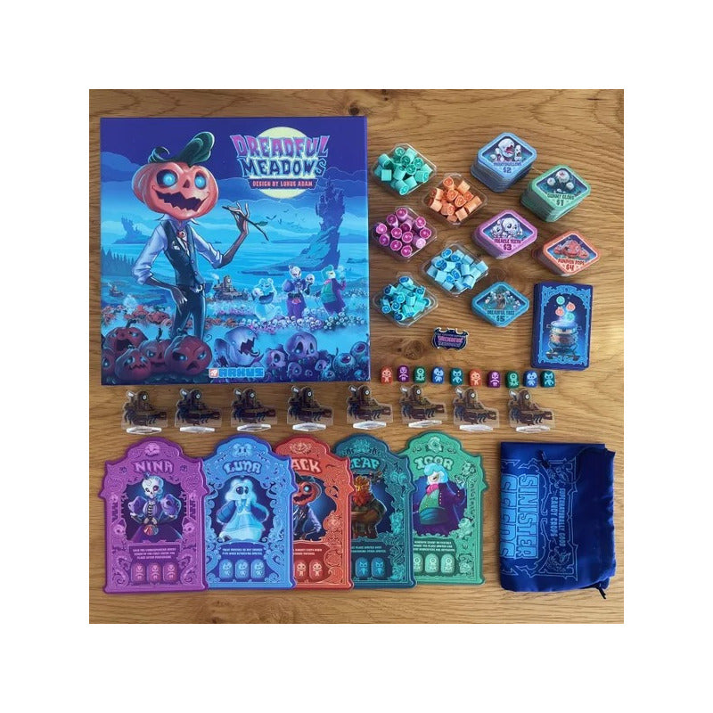 Dreadful Meadows + Tricks For Treats Expansión Juego De Mesa