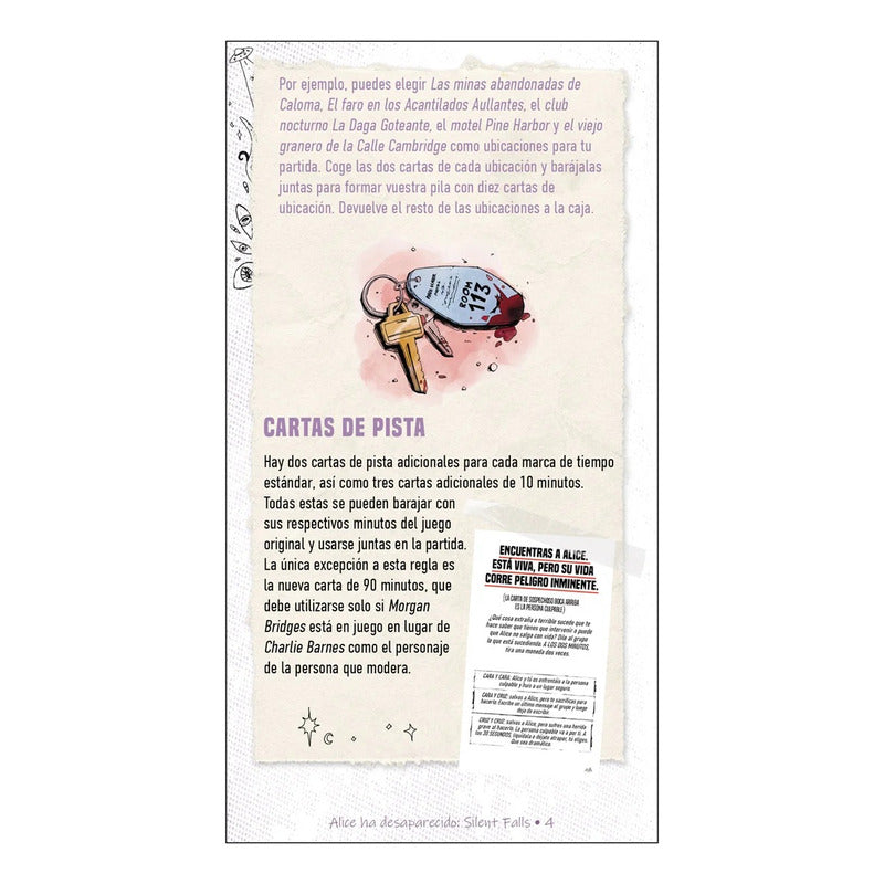 Devir Alice Ha Desaparecido Silent Falls Juego - En Español