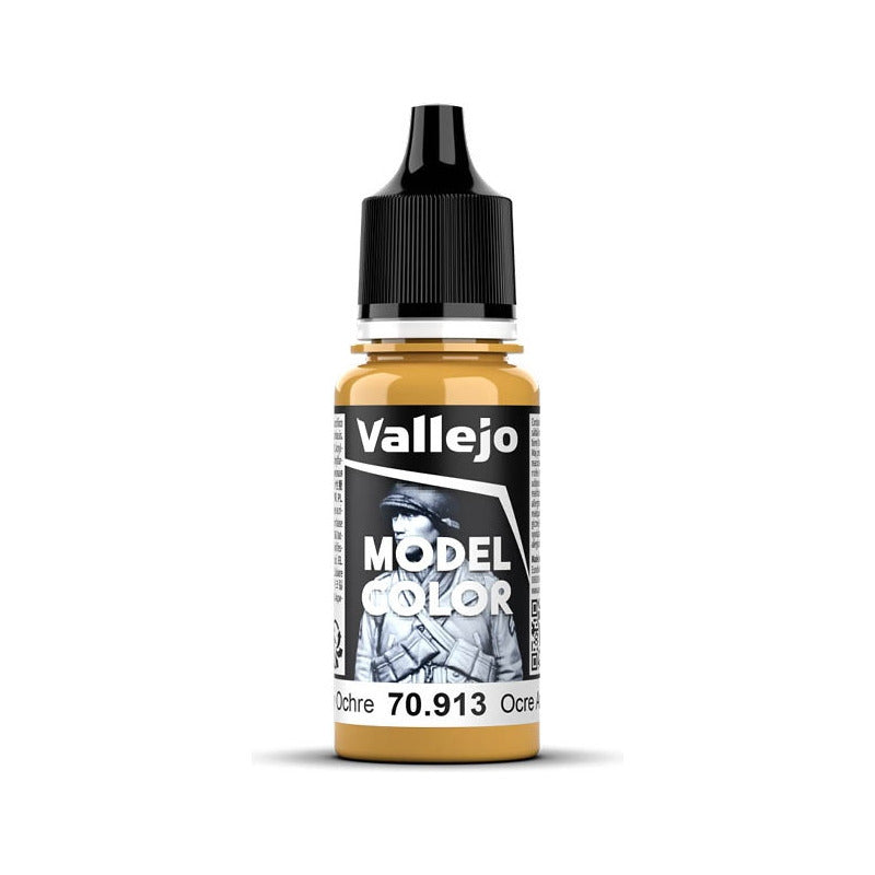 Vallejo Model Color 2024 18ml Pintura Acrílica 157 Ocre Amarillo 70.913