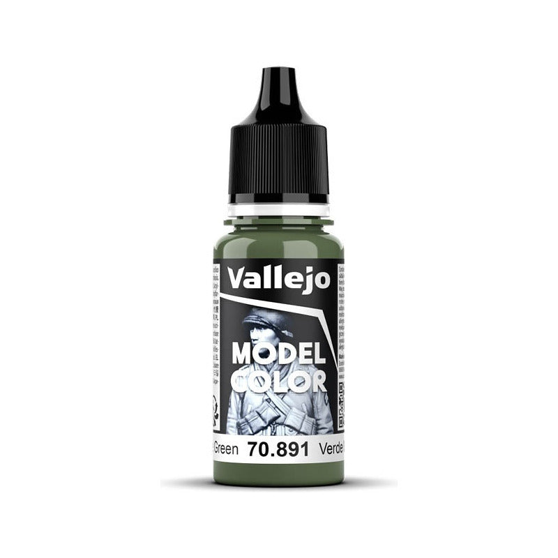Vallejo Model Color 2024 18ml Pintura Acrílica 86 Verde Medio 70.891