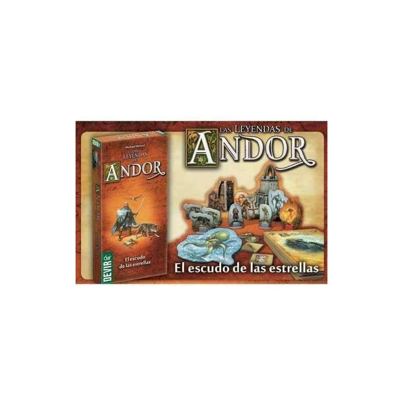 Las Leyendas De Andor El Escudo De Las Estrellas Expansión -