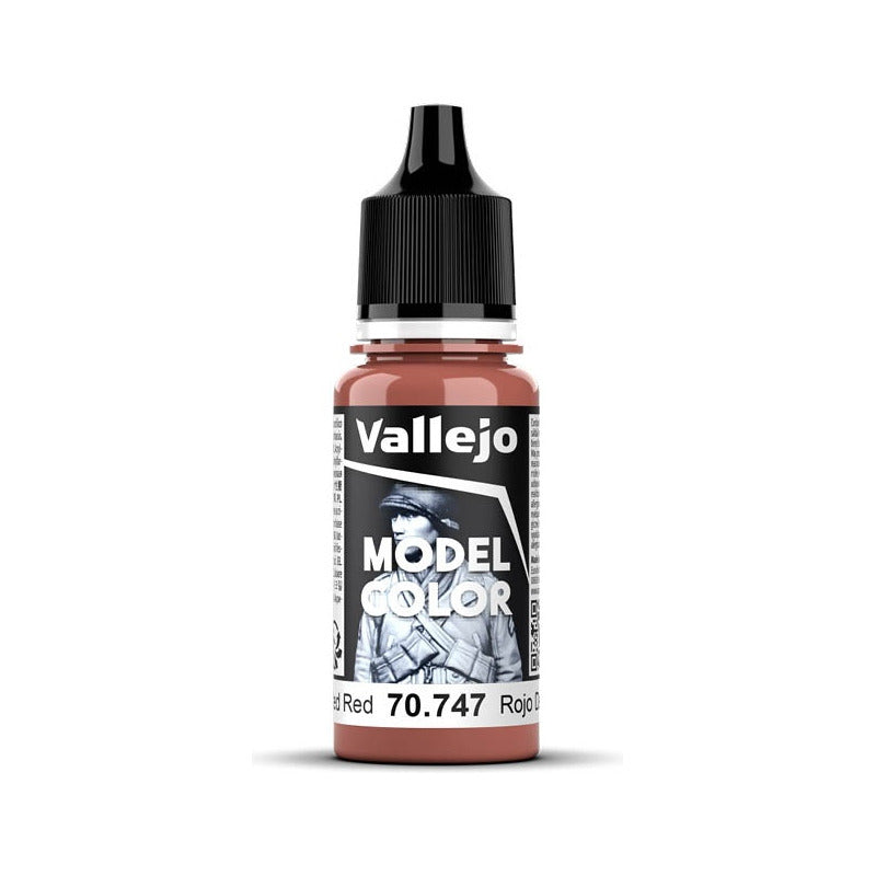 Vallejo Model Color 2024 18ml Pintura Acrílica 35 Rojo Desgastado 70.747