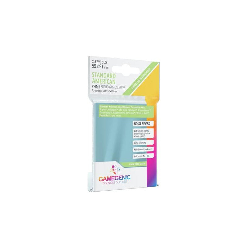 Gamegen!c Sleeve Standard American 59x91mm Pack 50 Micas