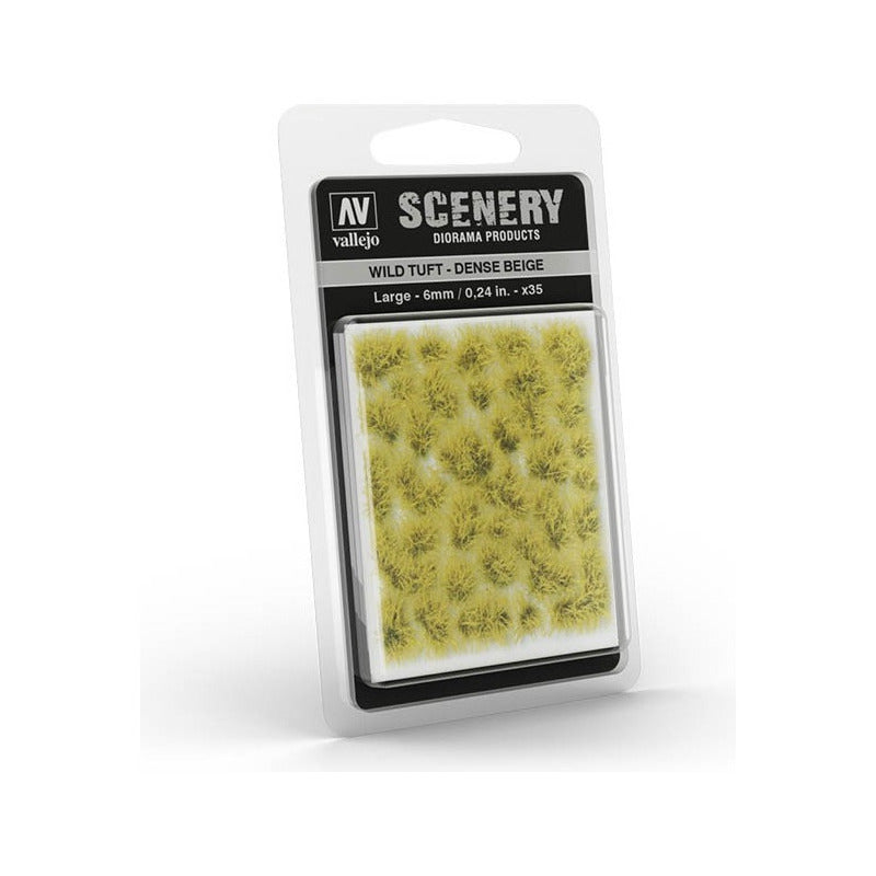 Vallejo Scenery Tuft Pastos Para Modelismo Dense Beige 6mm