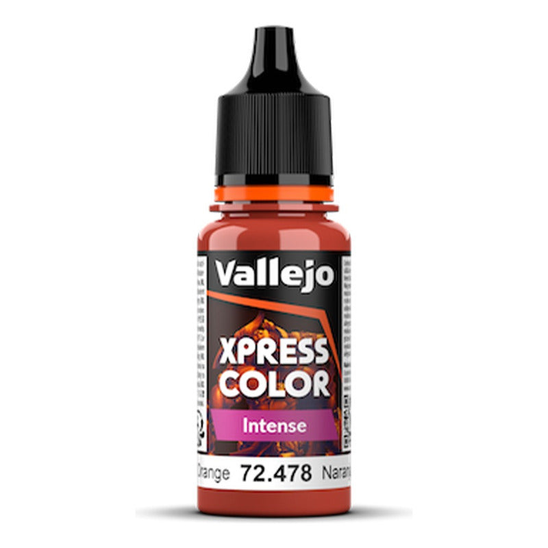 Vallejo Xpress Color 17ml Pintura Intense Naranja Fénix 72.478