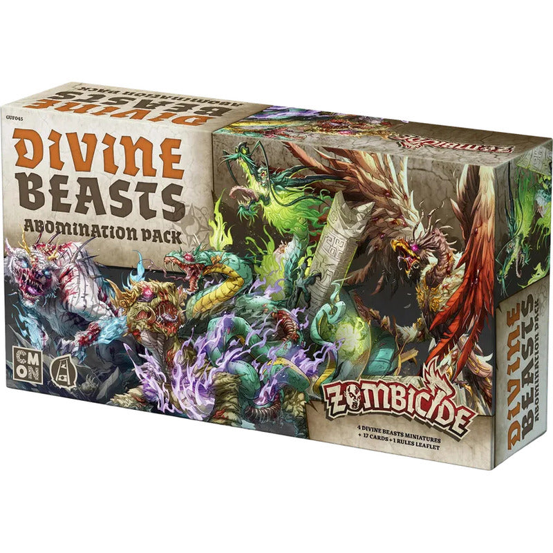 Cmon Zombicide White Death Divine Beasts Abomination Pack