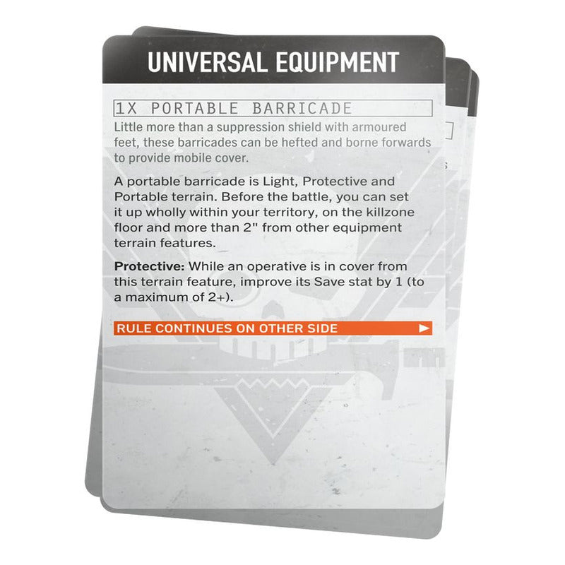 Games Workshop Warhammer40k Kill Team Scout Squad Datacards