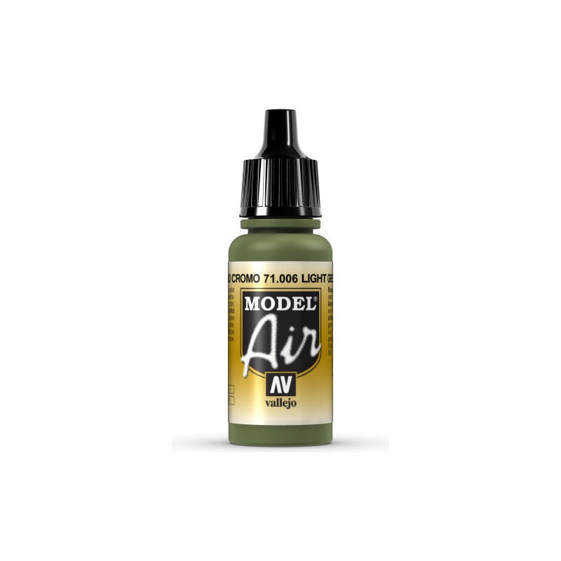 Vallejo Model Air 17ml Verde Claro Cromo 71.006