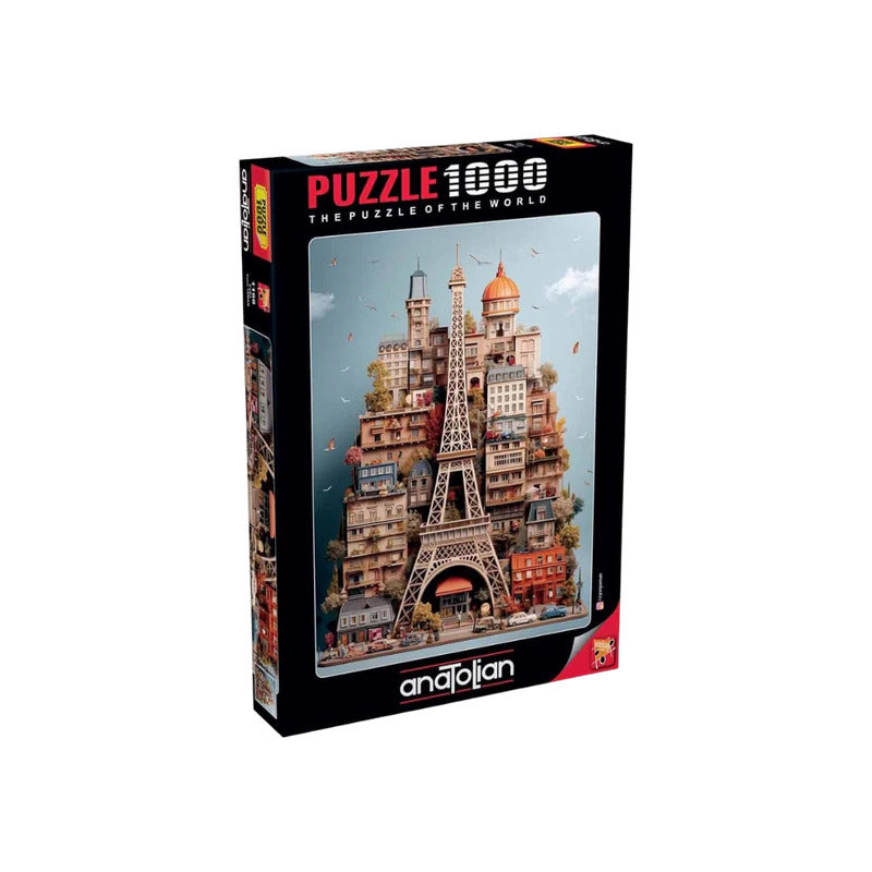 Anatolian Rompecabezas Torre Eiffel Paris 1000 Pza