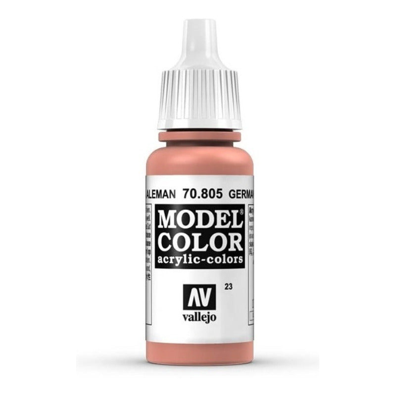 Vallejo Model Color 17ml Pintura Acrílica 23 Naranja Alemán 70.805