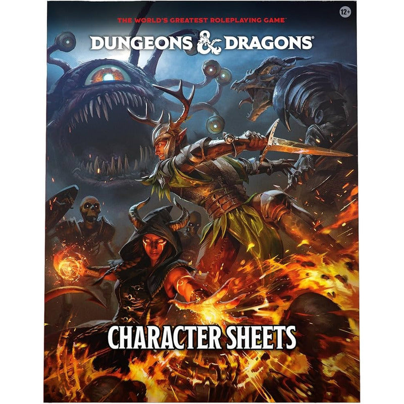 Dungeons & Dragons 5th Edition Character Sheets Inglés