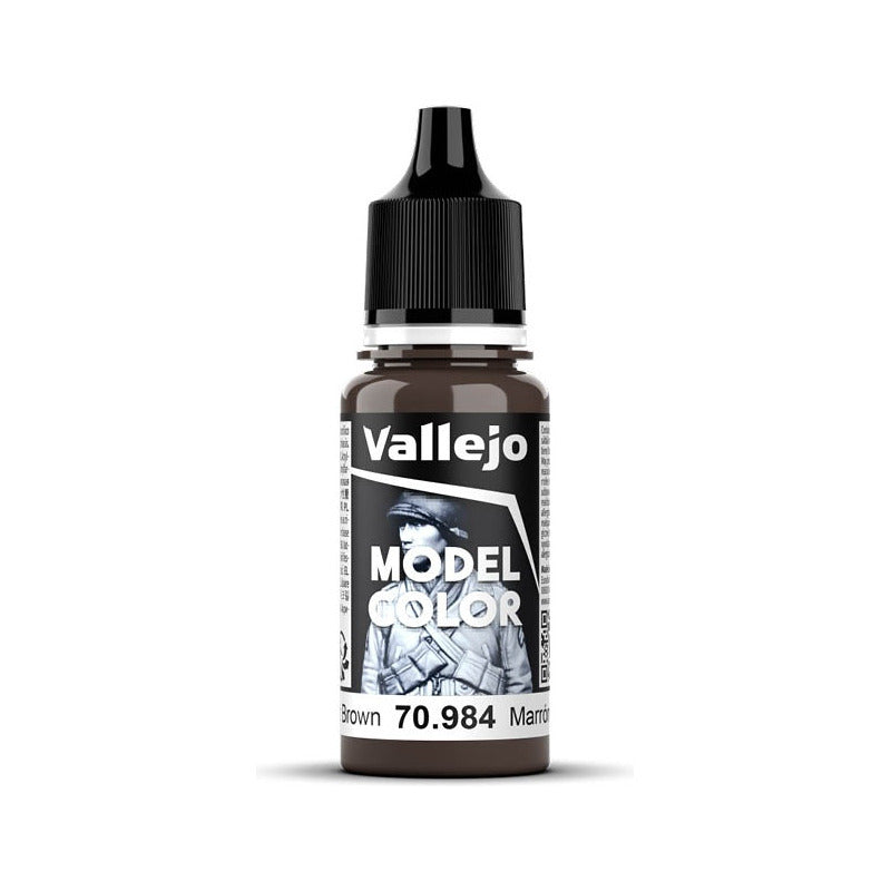 Vallejo Model Color 2024 18ml Pintura Acrílica 155 Marrón Mate 70.984