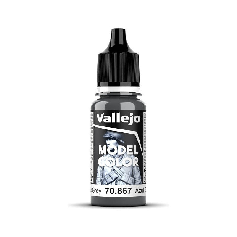 Vallejo Model Color 2024 18ml Pintura Acrílica 180 Azul Gris Oscuro 70.867