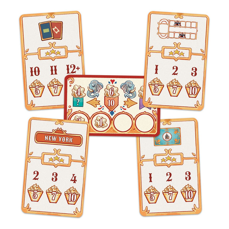 Devir 3 Ring Circus Juego De Mesa - En Español