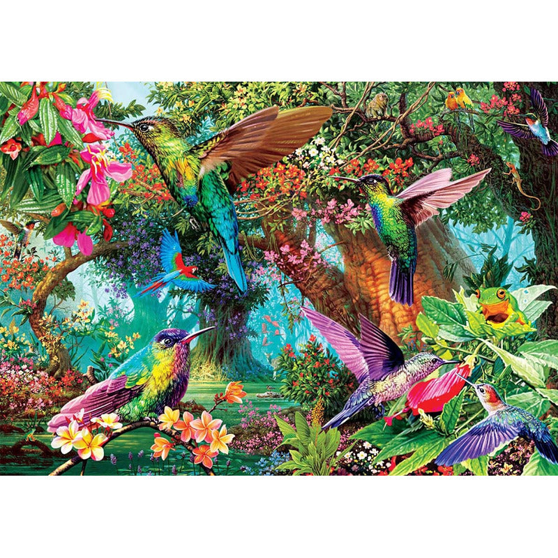 Buffalo Games Rompecabezas Hummingbird Garden 500 Pz