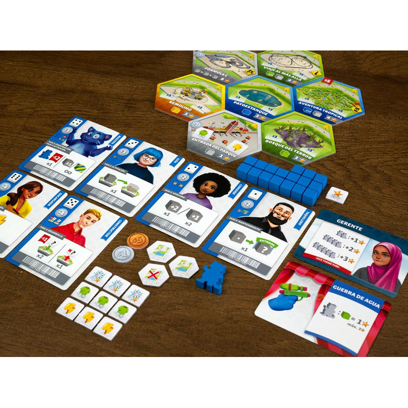 Maldito Games Dice Theme Park Juego De Mesa - Español